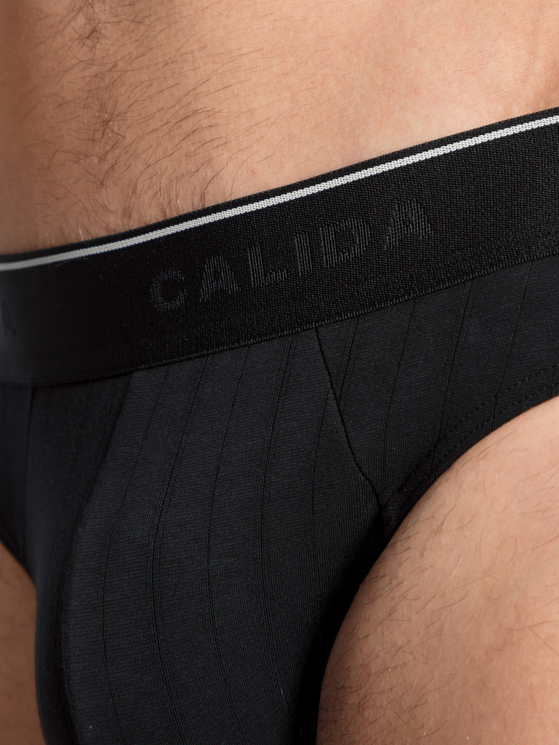 Biancheria Intima Uomo Calida Pure & Style Mini Brief Schwarz | 4897-TOIZC