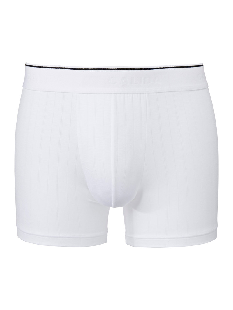 Biancheria Intima Uomo Calida Pure & Style Boxer Brief Weiss | 4695-DENHZ