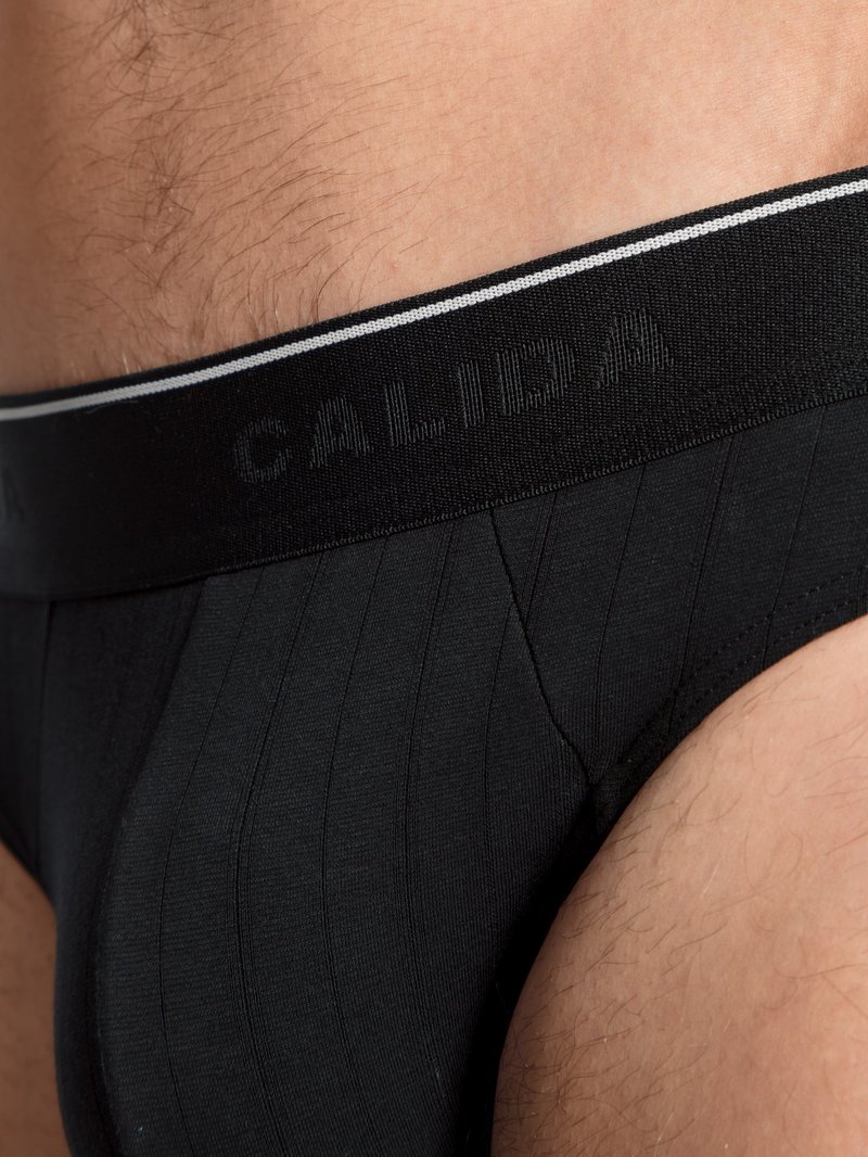 Biancheria Intima Uomo Calida Pure & Style Brief, Value Pack Schwarz | 1957-ODEGU