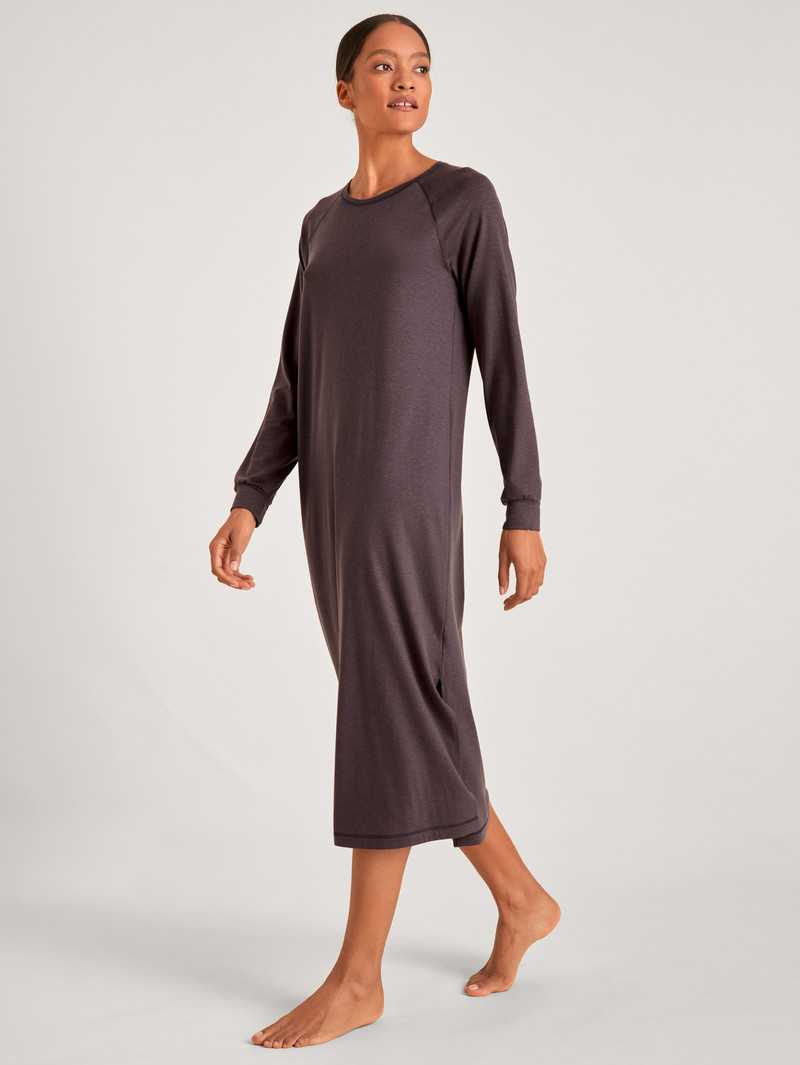 Deepsleepwear Donna Calida Dsw Warming Nightdress Soft Taupe | 9427-JZOKT