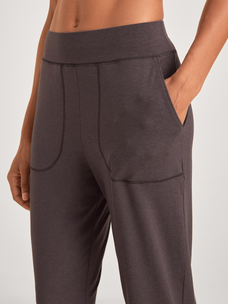 Deepsleepwear Donna Calida Dsw Warming Pants Soft Taupe | 6327-SKJIV