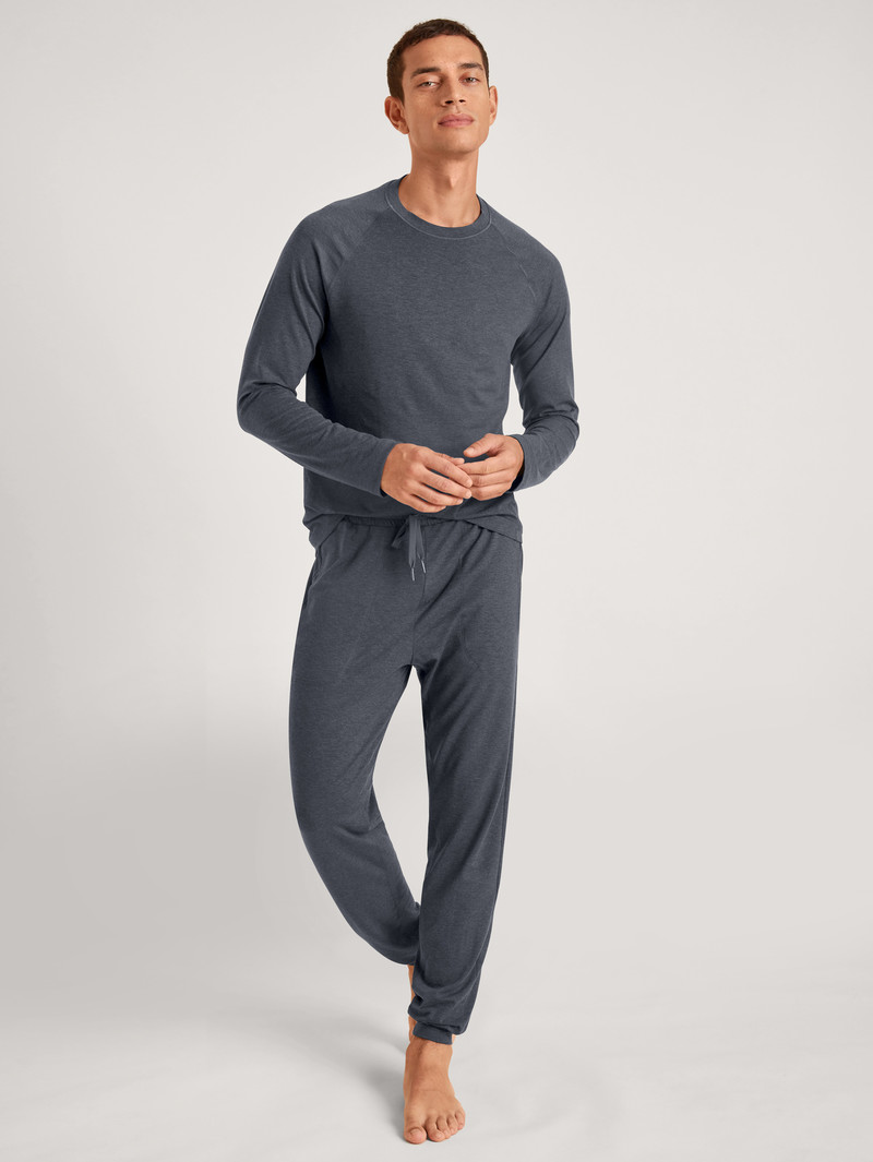 Deepsleepwear Uomo Calida Dsw Warming Pants Anthrazit | 7685-AZNSY