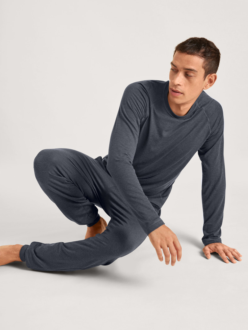 Deepsleepwear Uomo Calida Dsw Warming Pants Anthrazit | 7685-AZNSY