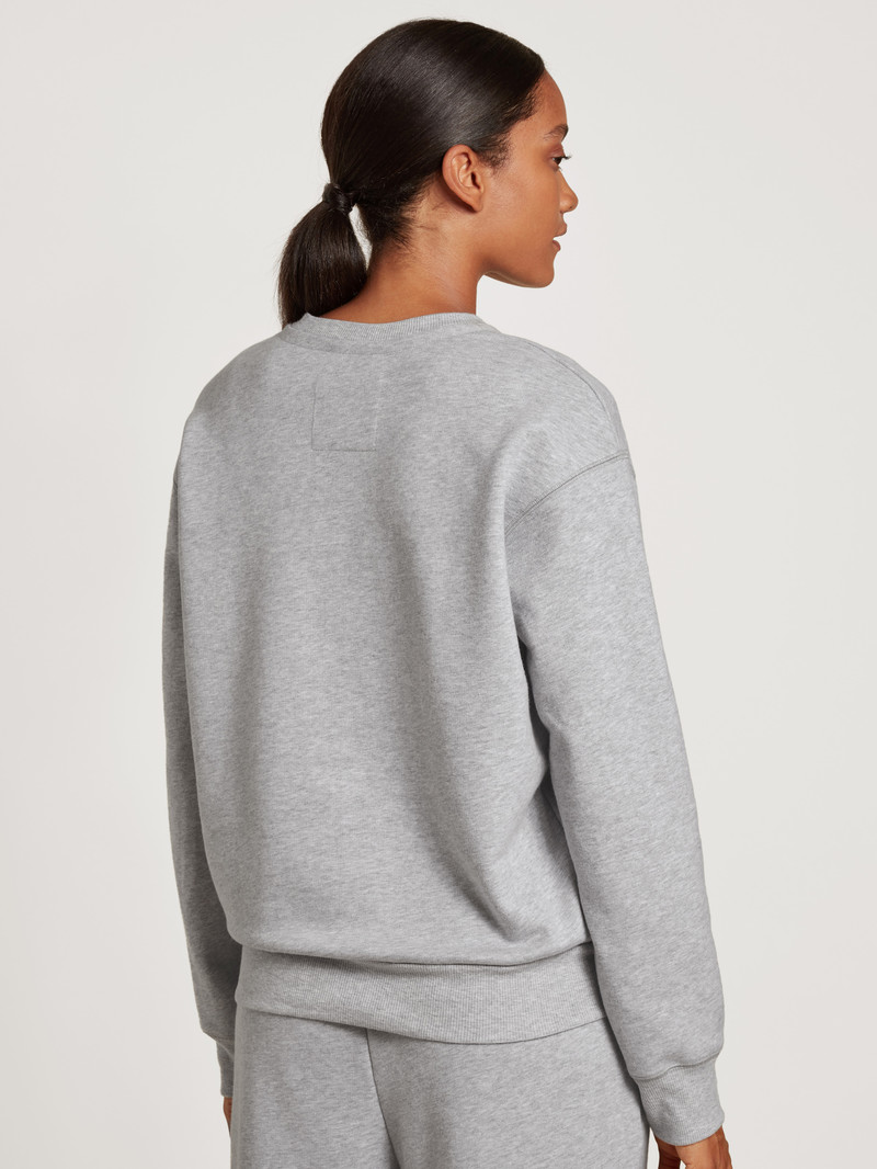 Loungewear Donna Calida Circular Lounge Sweatshirt, Cradle To Cradle Certified® Grigie | 7460-VXPCH