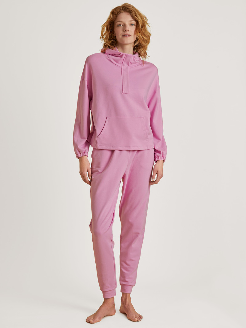 Loungewear Donna Calida Circular Relax Pants, Cradle To Cradle Certified® Rosa | 8345-YCHST