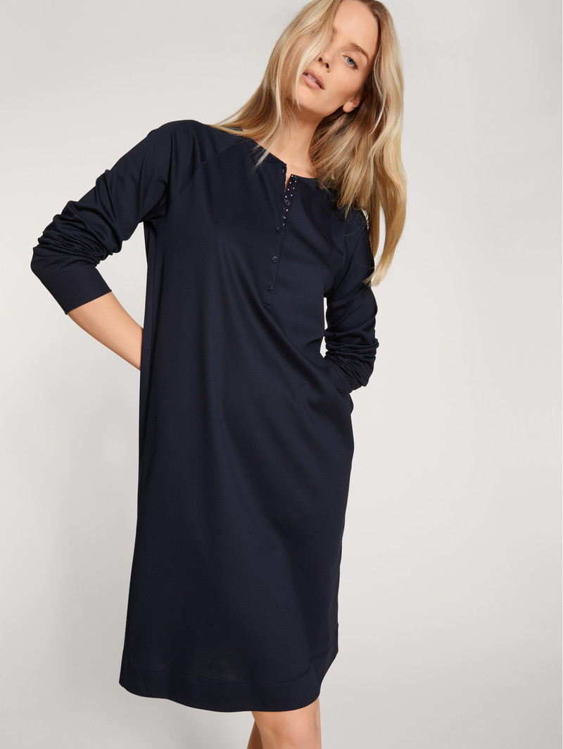 Loungewear Donna Calida Favourites Dreams Loungedress Corallo Blu | 4781-KLPVX