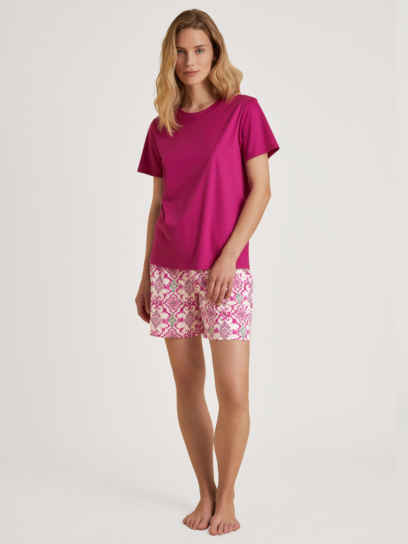 Loungewear Donna Calida Favourites Healing Shorts Fiori | 6540-OWABJ