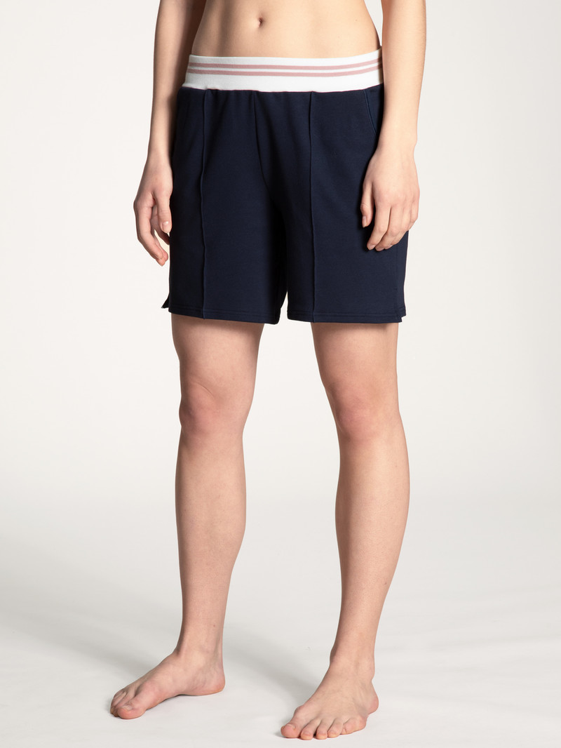 Loungewear Donna Calida Favourites Lounge Shorts Corallo Blu | 6831-RYLXF