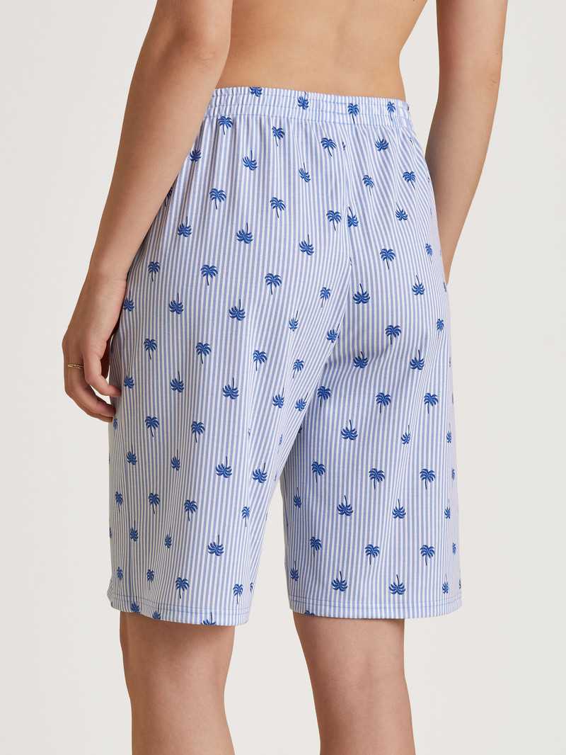 Loungewear Donna Calida Favourites Serenity Bermudas Blu | 1580-OBXIC