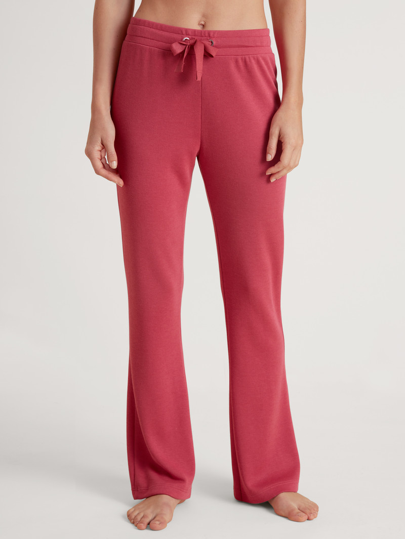 Loungewear Donna Calida Lounge Butterfly Pants Rosse | 4012-JDWBR