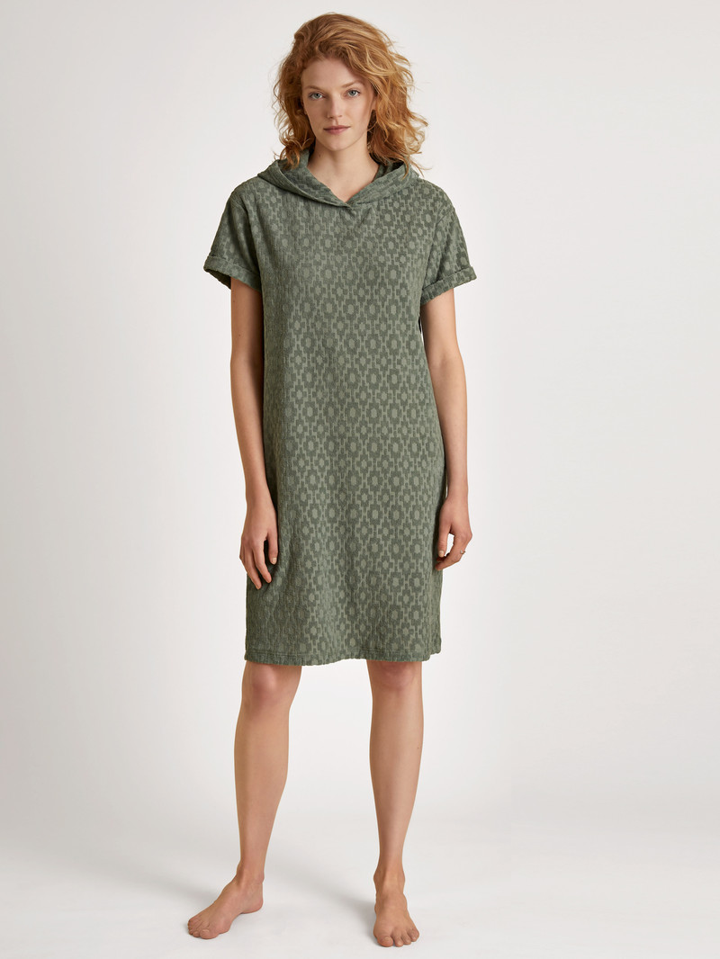 Loungewear Donna Calida Lounge Healing Loungedress Verdi | 2795-XJLBD