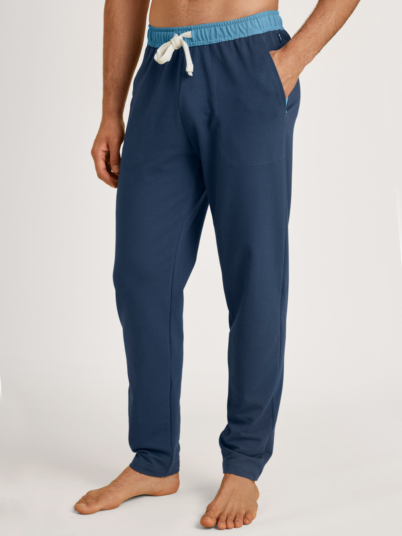 Loungewear Uomo Calida Circular Refresh Jogging Trousers, Cradle To Cradle Certified® Blu | 5470-TFLBA