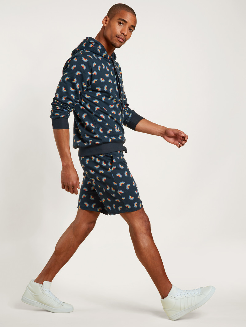 Loungewear Uomo Calida Love Capsule Shorts Blu | 3167-COPQK