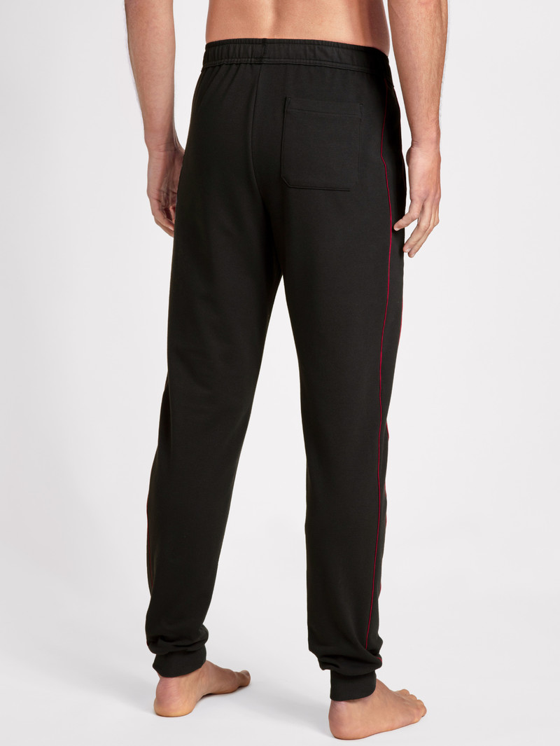 Loungewear Uomo Calida Remix Basic Lounge Sweatpants Schwarz | 0159-ZEYNF