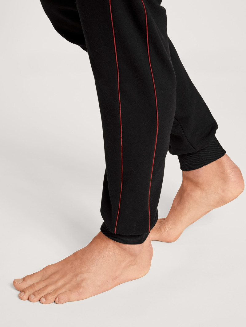 Loungewear Uomo Calida Remix Basic Lounge Sweatpants Schwarz | 0159-ZEYNF