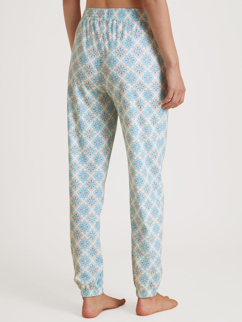 Pigiami Donna Calida Favourites Balance Pants Blu | 5807-JPWTQ