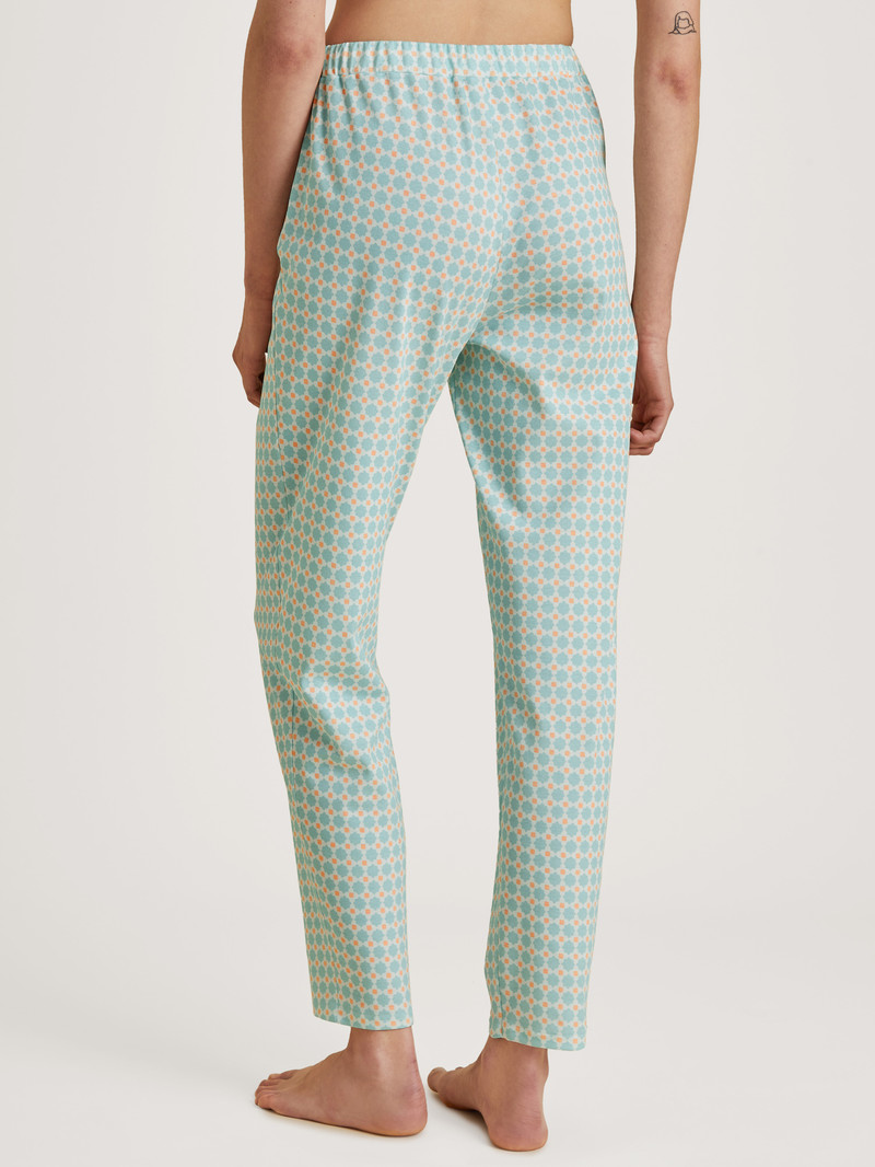 Pigiami Donna Calida Favourites Balance Pants With Side Pockets Blu | 3205-ZEOJH