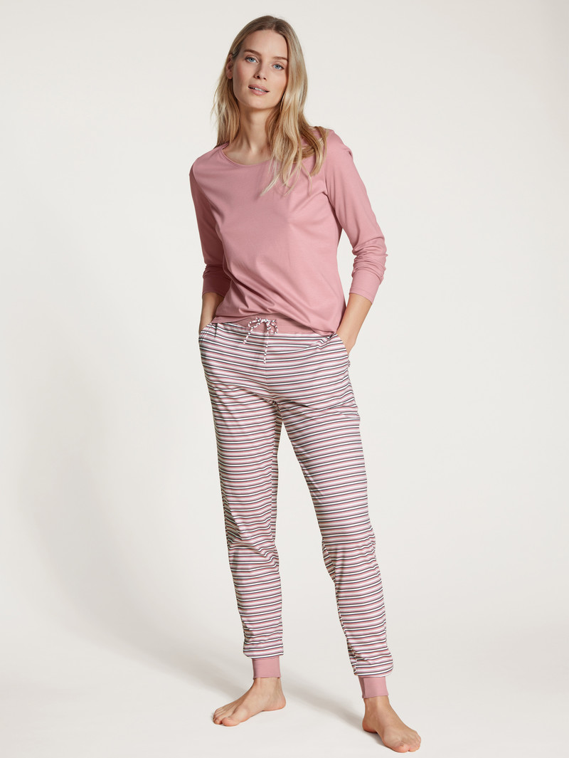 Pigiami Donna Calida Favourites Dreams Pants Rosa | 9064-NBUEA