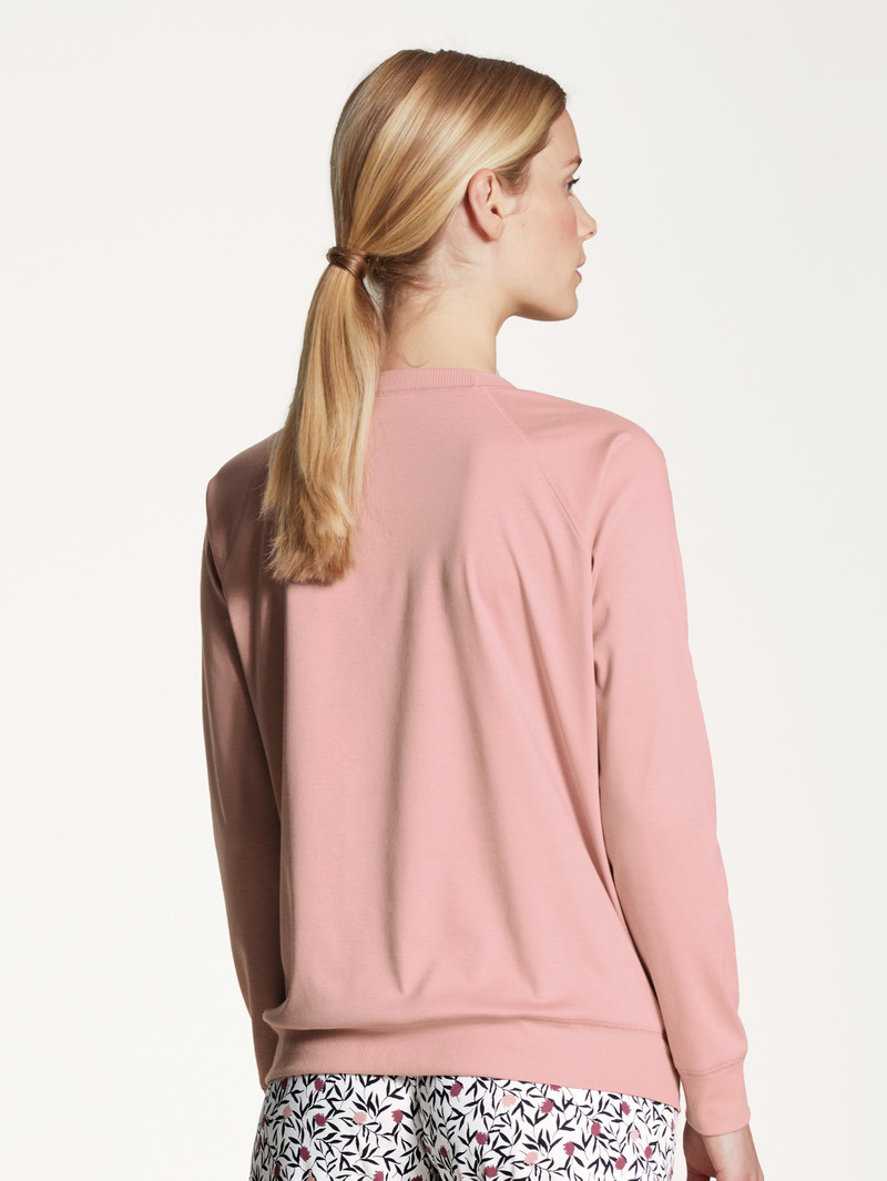 Pigiami Donna Calida Favourites Dreams Shirt Long Sleeve Rosa | 1759-BOCUV