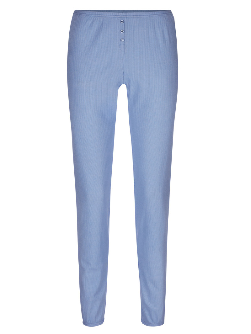 Pigiami Donna Calida Favourites Harmony Pants With Cuff Blu | 8236-HUDAI