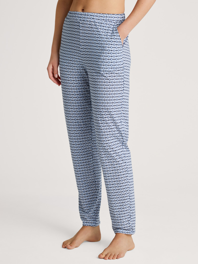 Pigiami Donna Calida Favourites Joy Pants Endless Sky | 3978-VKZGU