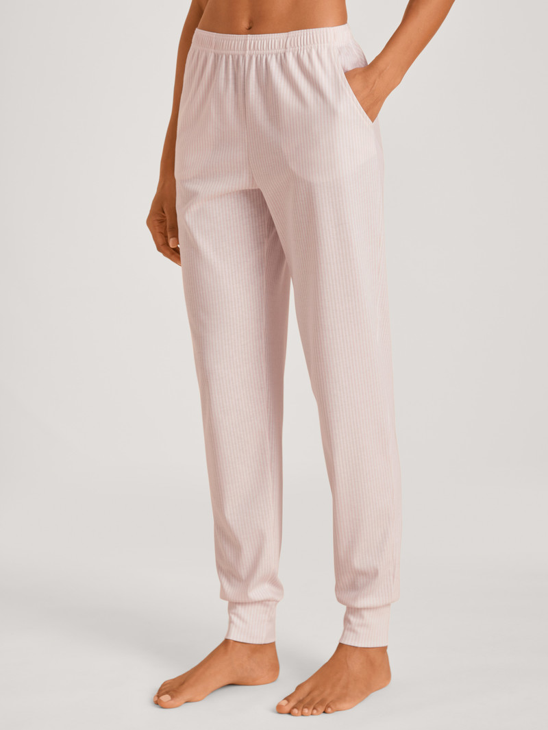 Pigiami Donna Calida Favourites Lavender Pants Pearl Blush | 2087-GOIFT