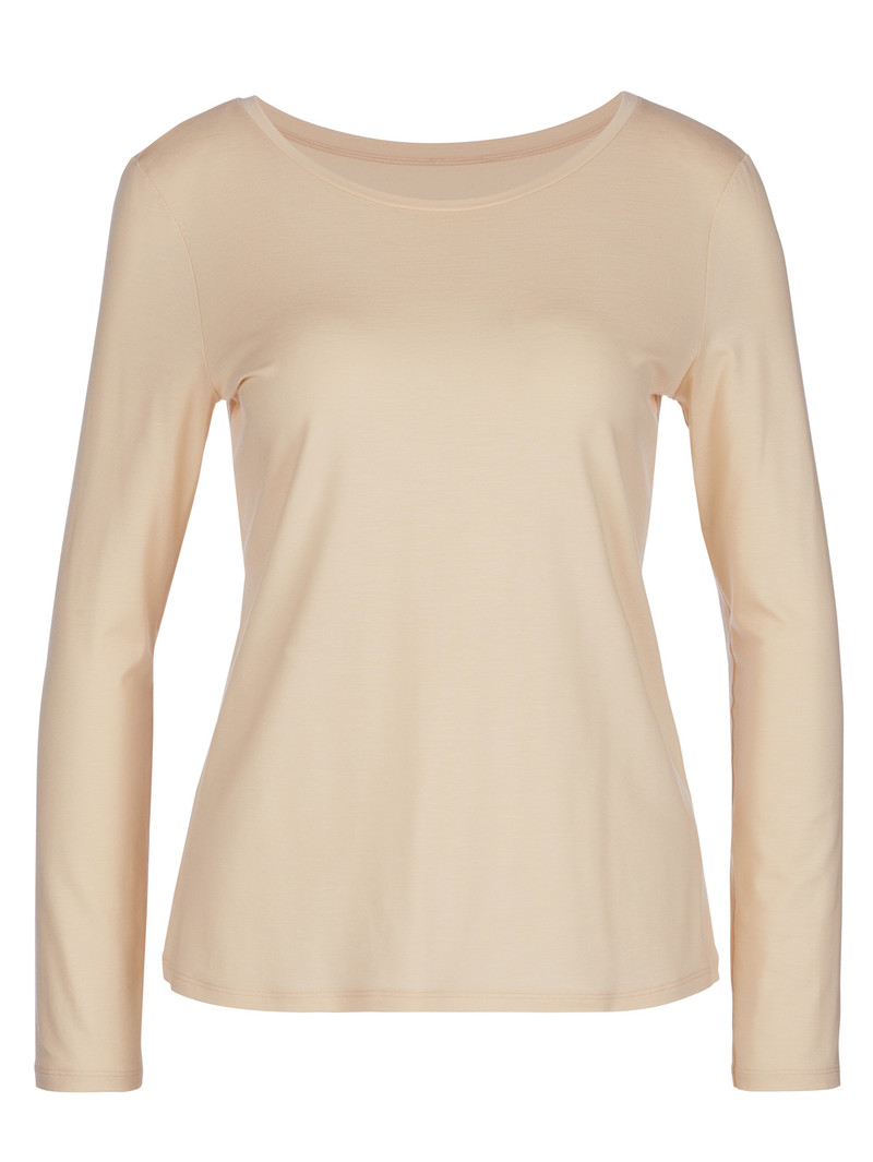 Pigiami Donna Calida Favourites Seduction Shirt Long Sleeve Corallo | 2180-OXCWE