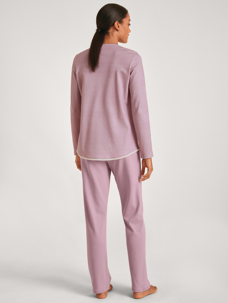 Pigiami Donna Calida Midnight Dreams Pyjama Mauve Shadow | 1258-SDWJM