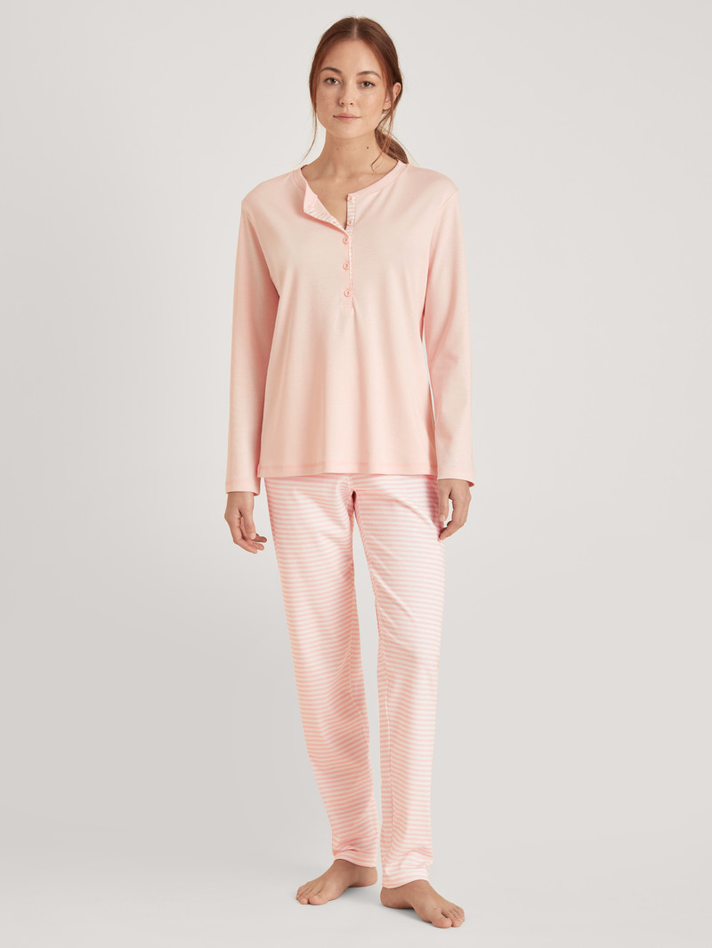 Pigiami Donna Calida Midsummer Dreams Pyjama Pearl Blush | 8260-XMKBR