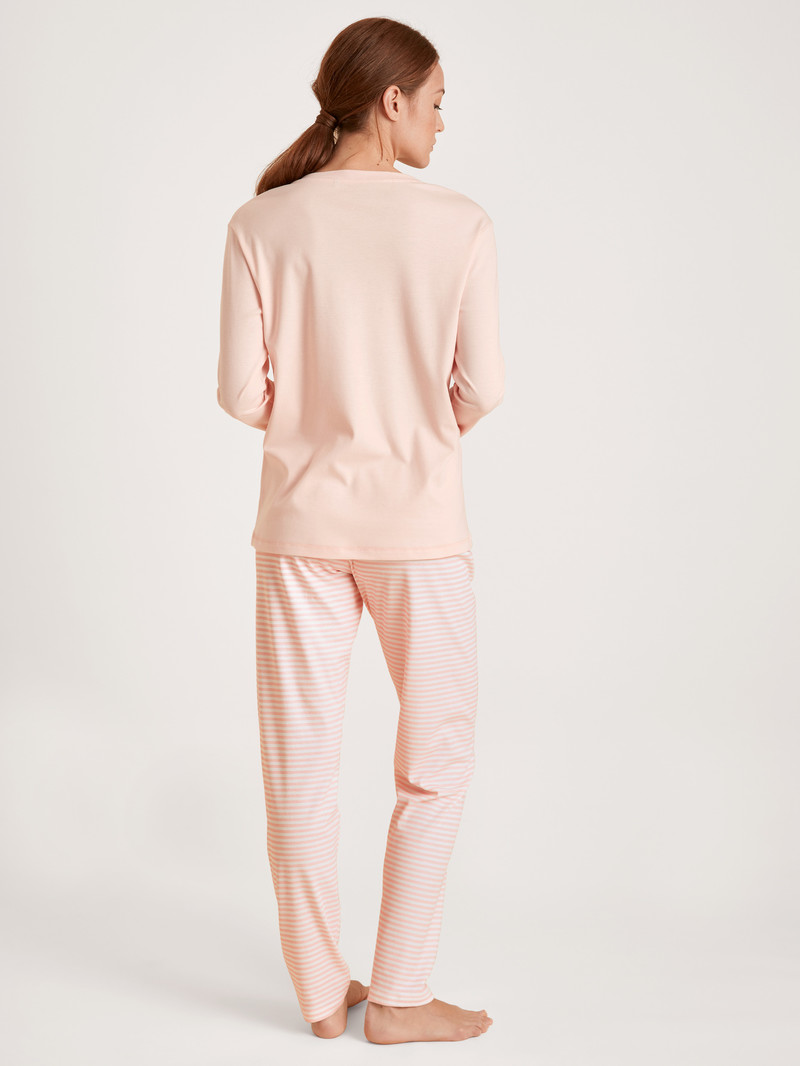 Pigiami Donna Calida Midsummer Dreams Pyjama Pearl Blush | 8260-XMKBR