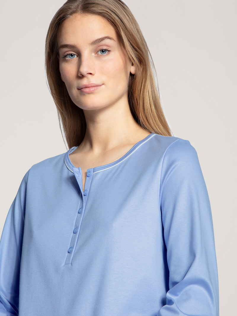 Pigiami Donna Calida Night Lovers Pyjama Corallo Blu | 6293-HYTUZ