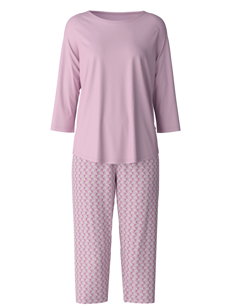 Pigiami Donna Calida Special 3/4 Pyjama New Fragrant Lilac | 0921-YVRCN