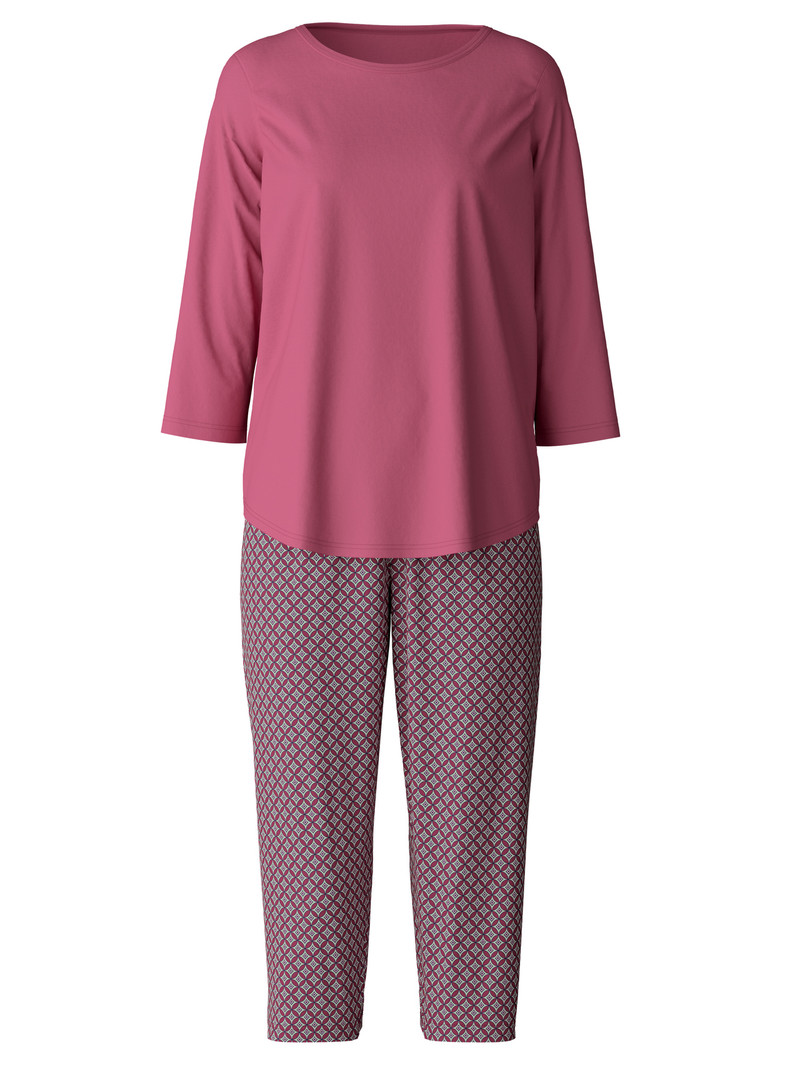 Pigiami Donna Calida Special 3/4 Pyjama Rosse | 3845-ZSRKC