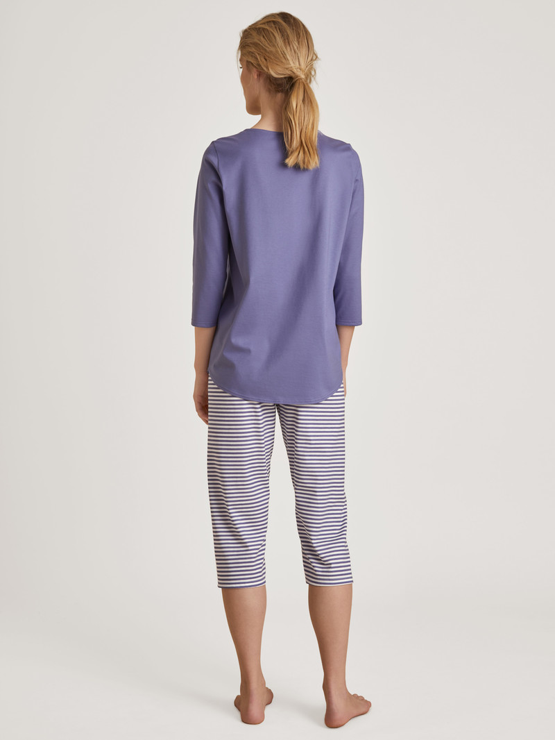 Pigiami Donna Calida Special 3/4 Pyjama Viola | 6031-XKIAL