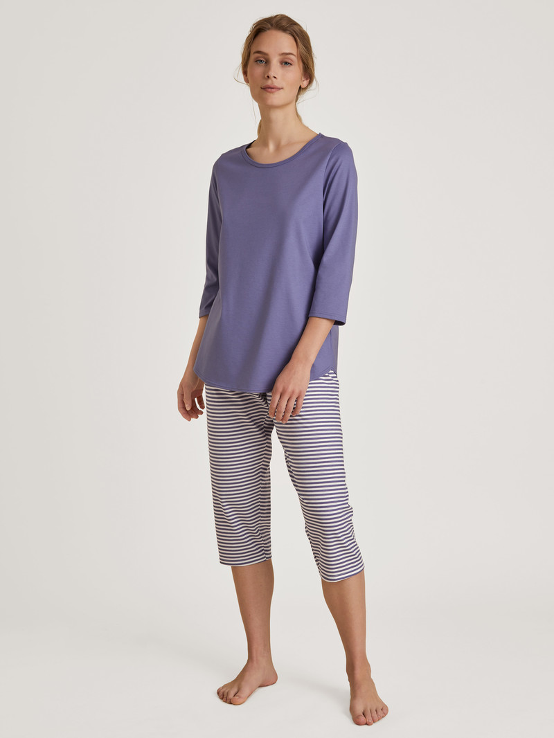 Pigiami Donna Calida Special 3/4 Pyjama Viola | 6031-XKIAL