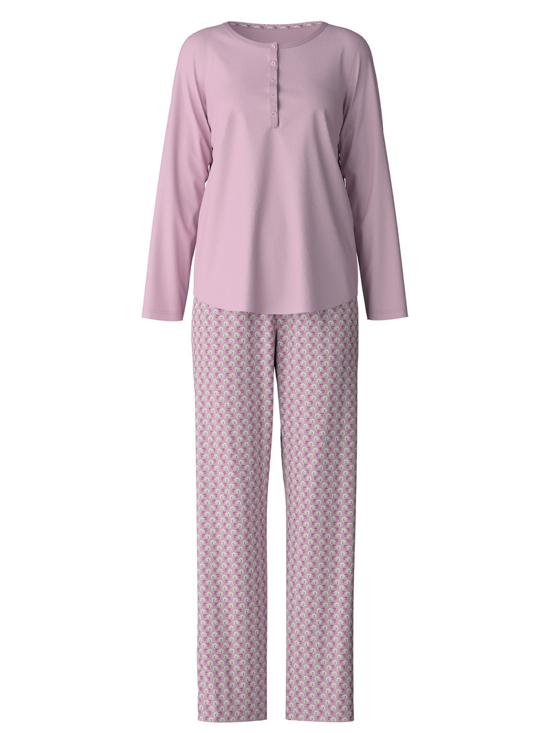 Pigiami Donna Calida Special Pyjama New Fragrant Lilac | 3481-ANOBF