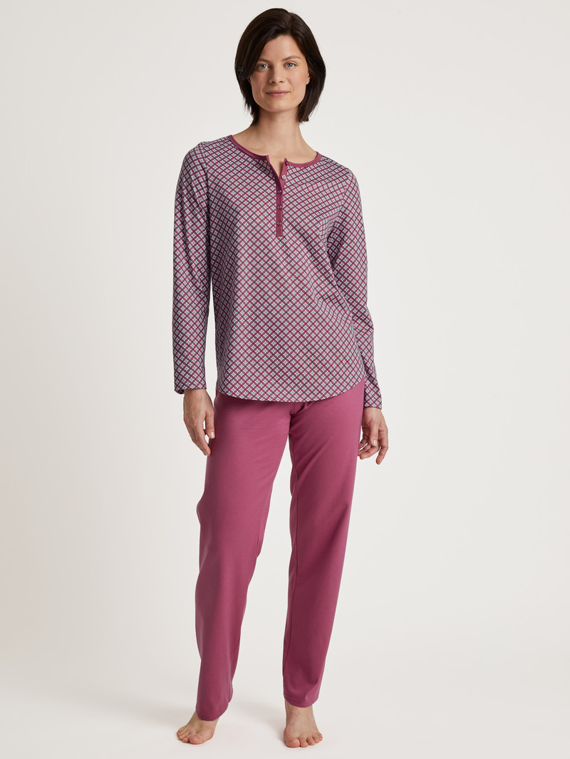 Pigiami Donna Calida Special Pyjama Rosse | 5916-SEIDZ