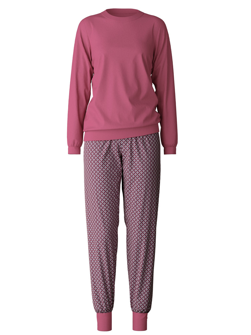 Pigiami Donna Calida Special Pyjama With Cuff Rosse | 1490-ZMJIS