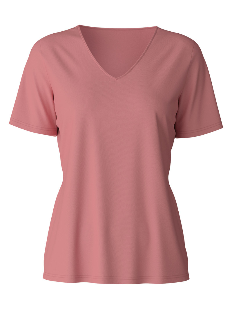 Pigiami Donna Calida Special Shirt Short Sleeve Rosa | 9384-SIBAF