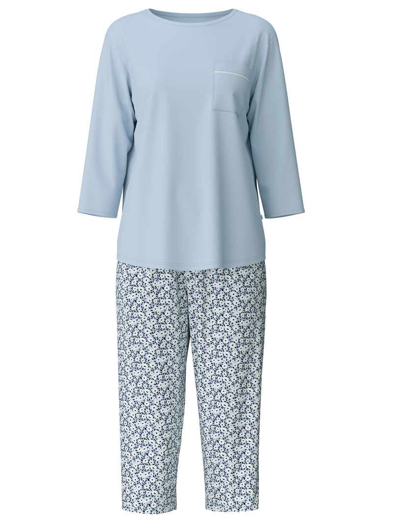 Pigiami Donna Calida Sweet Dreams 3/4 Pyjama Arctic Ice | 0928-PJINT