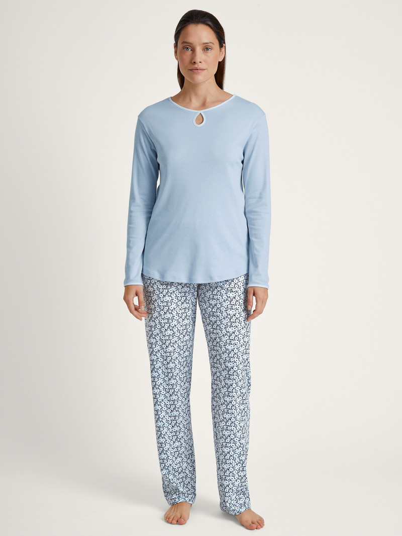 Pigiami Donna Calida Sweet Dreams Pyjama Arctic Ice | 5807-ZVFPY