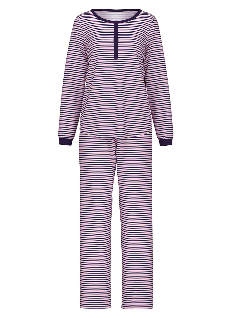 Pigiami Donna Calida Sweet Dreams Pyjama Blu Scuro | 3702-WLKIU