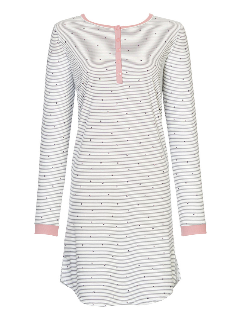 Pigiami Donna Calida Sweet Dreams Sleepshirt, Length 95cm Rosa | 8312-ACOTB