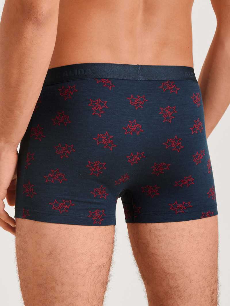 Pigiami Uomo Calida Family & Friends Boxer Brief Corallo | 3972-RCIBU