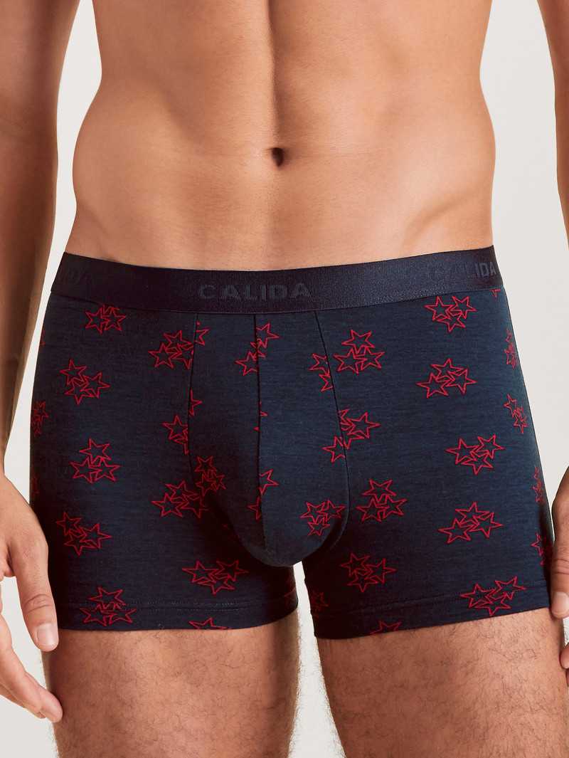 Pigiami Uomo Calida Family & Friends Boxer Brief Corallo | 3972-RCIBU