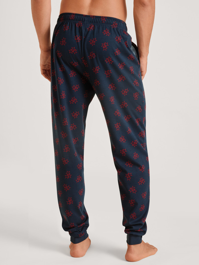 Pigiami Uomo Calida Family & Friends Pants Corallo | 6215-CRAWP