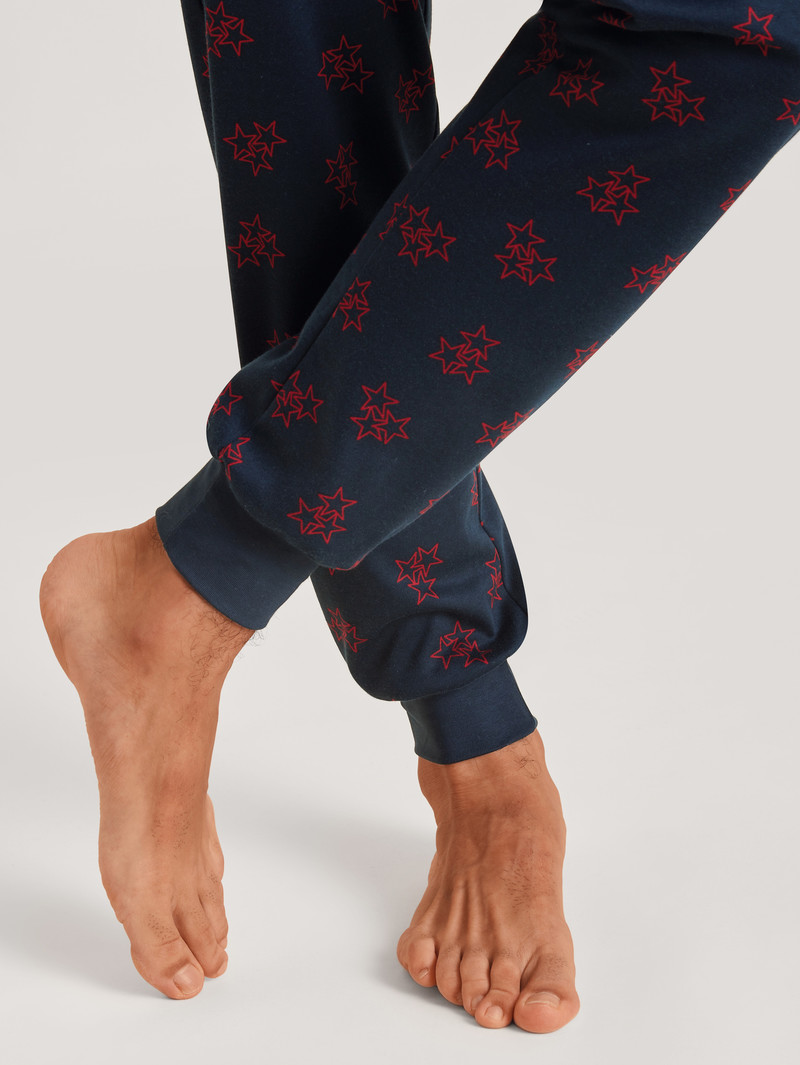 Pigiami Uomo Calida Family & Friends Pants Corallo | 6215-CRAWP