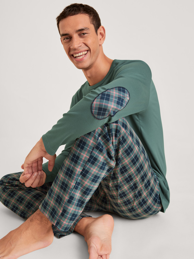 Pigiami Uomo Calida Relax Comfy 4 Pyjama Corallo | 4031-KDFML