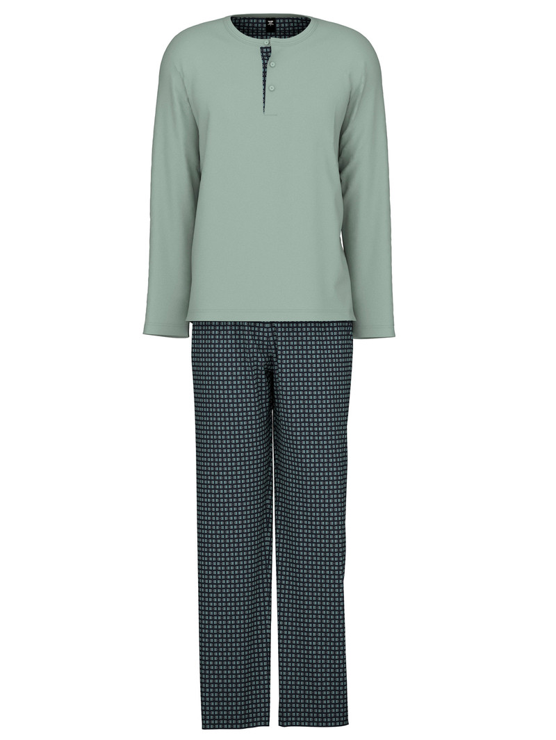 Pigiami Uomo Calida Relax Selected 2 Pyjama Grigie | 9782-WKRUN