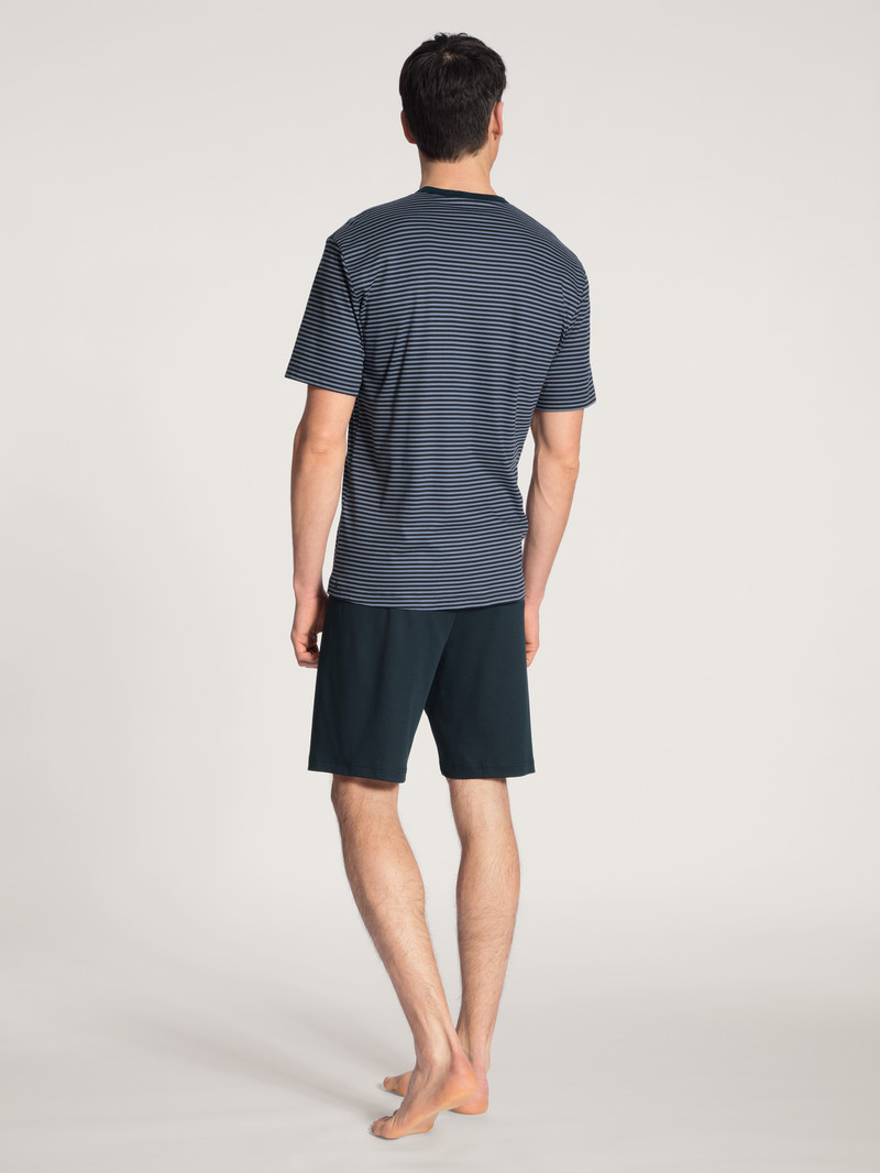 Pigiami Uomo Calida Relax Streamline Short Pyjama Corallo | 2806-KFCOB